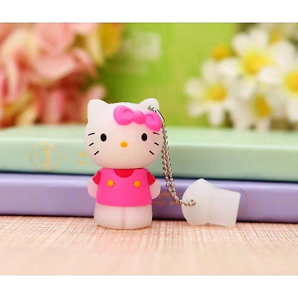 แฟลชไดรฟ์ USB ความจุขนาดใหญ่ 1GB 2GB 4GB 8GB 16GB 32GB 64GB 128GB 1TB ความเร็วสูง 2.0 การ์ตูน Memory Stick น่ารัก