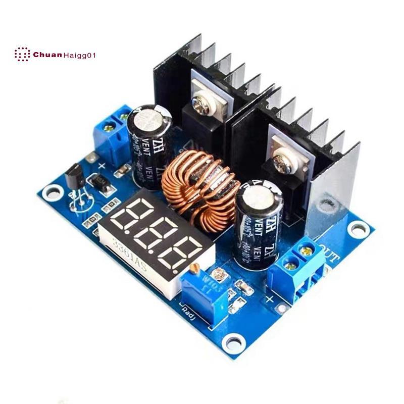 LED โวลต์มิเตอร์ PWM ปรับได้ 4-38V ถึง 1.25-36V Step-Down บอร์ดโมดูลโมดูล Power Drop โมดูล