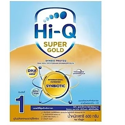 Hi Q super gold สูตร1 ขนาด 600กรัม exp 01-12-2026