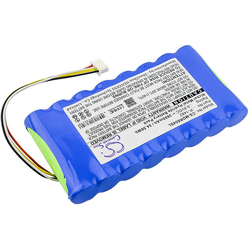 9.6V 3600mAh แบตเตอรี่ P-1482 สําหรับ Megger CA 6543, สําหรับ Chauvin Arnoux 8332B 8334B 8335 6116 C