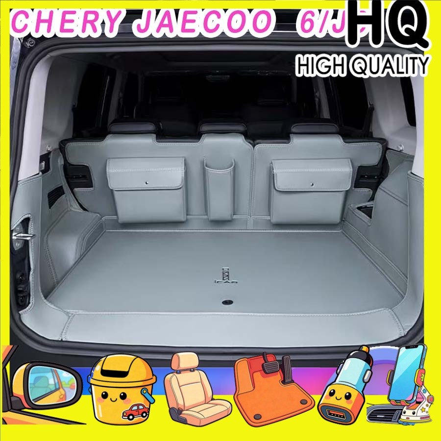 [READY] JAECOO 6 EV Full coverage trunk mat CHERY ICAR 03 Body kit jaecoo 6T Car decoration accessor