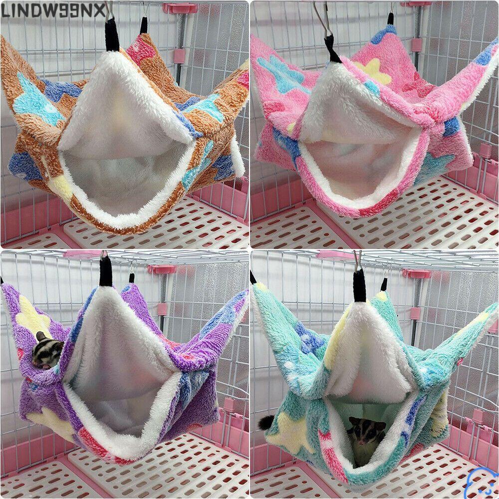 LINDW99NX Pet Hammock Fashion Warm Plush Pet Sleeping Bag