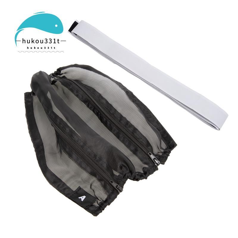 [Prefeel ]Zipper-Type Nylon Mesh Cover Chassis Dust Water Proof Net Cover Protection for TT-01 TT-02