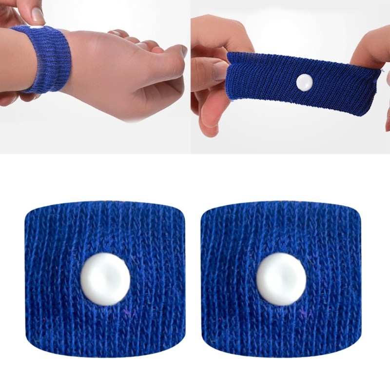 Cozy Nausea Relief สายรัดข้อมือ Motion Sickness Bands กดจุดทางวิทยาศาสตร์