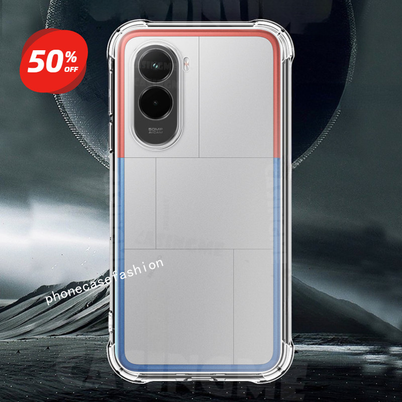 เคสโทรศัพท์สําหรับ Xiaomi POCO M7 M7 Pro M7Pro M7Plus 4G 5G 2025 ปลอกซิลิโคนกันกระแทกโปร่งใสป้องกันปกหลัง