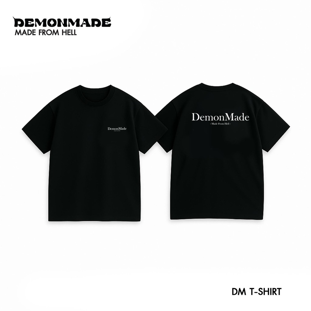 DemonMade DM T-Shirt Collection เสื้อยืดทรงโอเวอร์ไซส์ วินเทจ