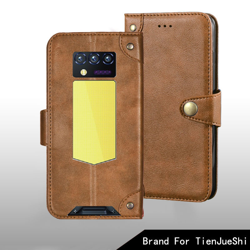 เหมาะสําหรับ Oukitel WP100 Titan ธุรกิจหนัง Ouqi เคสโทรศัพท์ Flip Holder กระเป๋าสตางค์สไตล์ 4.6