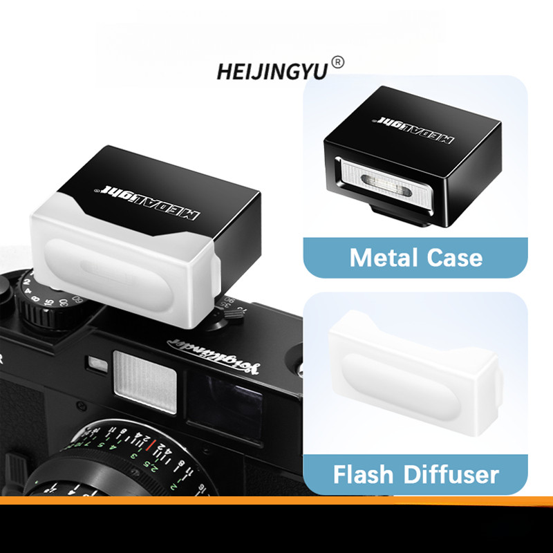 [วัสดุโลหะรุ่นใหม่] Flash MEDALight F1 หัวกล้องโลหะ Flash Medalight (รับประกันอย่างเป็นทางการ 1 ปี) 