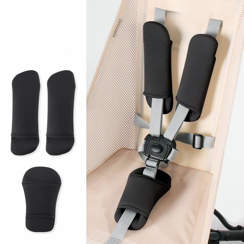 ชุดปลอกสายรัด car seat และรถเข็นเด็ก 3ชิ้น ปลอกไหล่+ปลอกสายขา นุ่มนิ่ม ป้องกันรอยเสียดสีผิวเด็ก ติดตั้งง่าย ใช้ได้กับทุก ราคา ถูกที่สุด ดีลบีเคเค แกลเลอรีภาพที่ 9