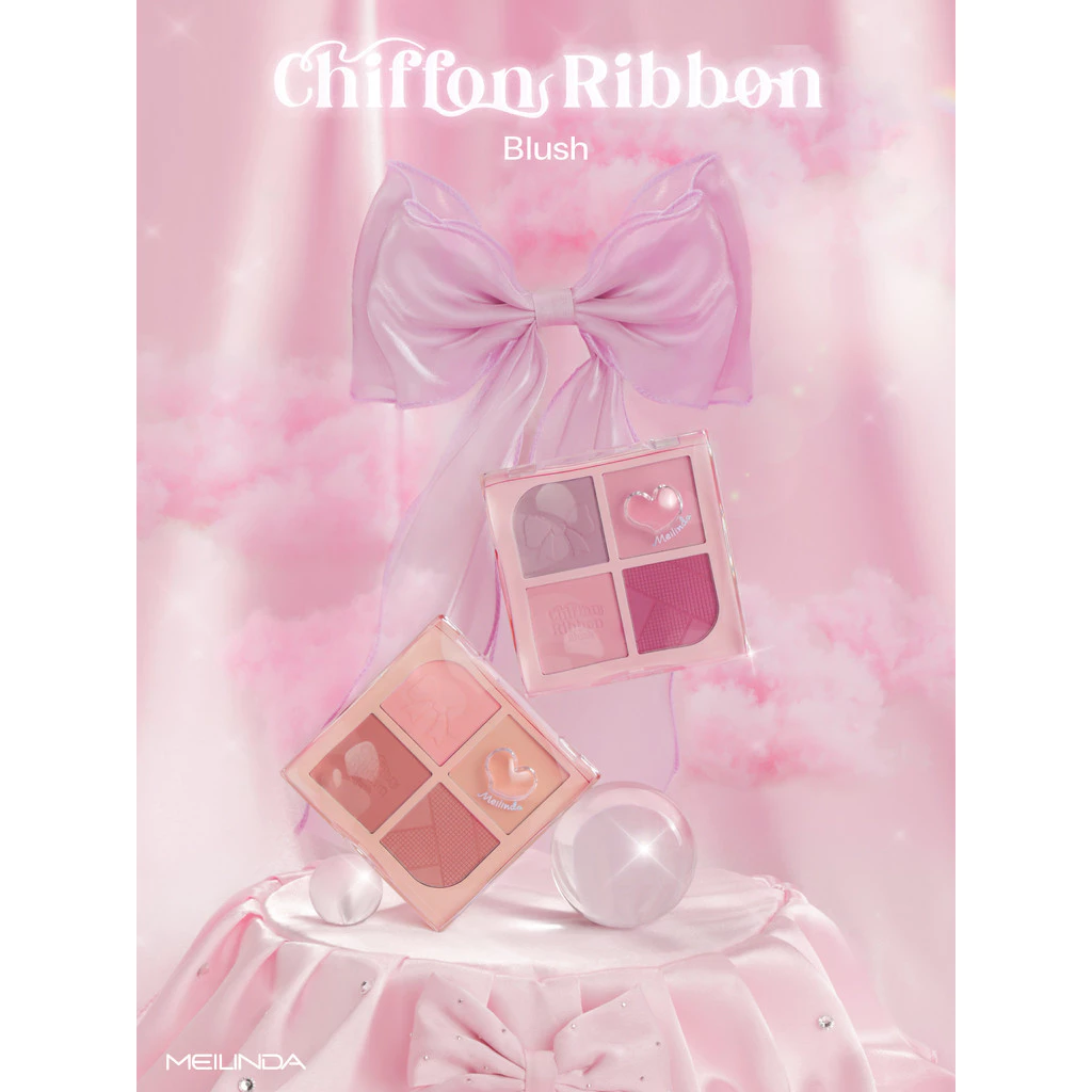 Meilinda Chiffon Ribbon Blush MC5102 thumbnail 3