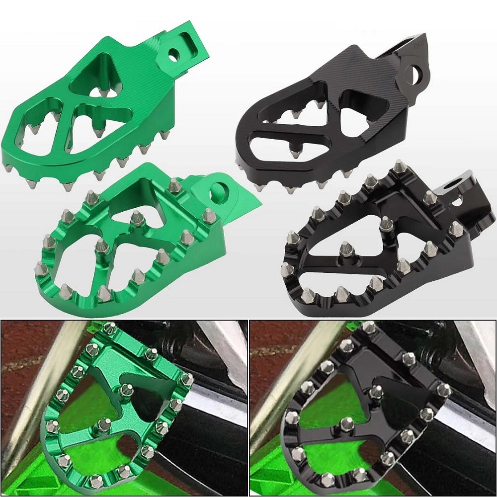 รถจักรยานยนต์ Dirt Bike Footpeg Rest สําหรับ Kawasaki KX65 2000-2020 KX80 1998-2000 KX85 2001-2022 K