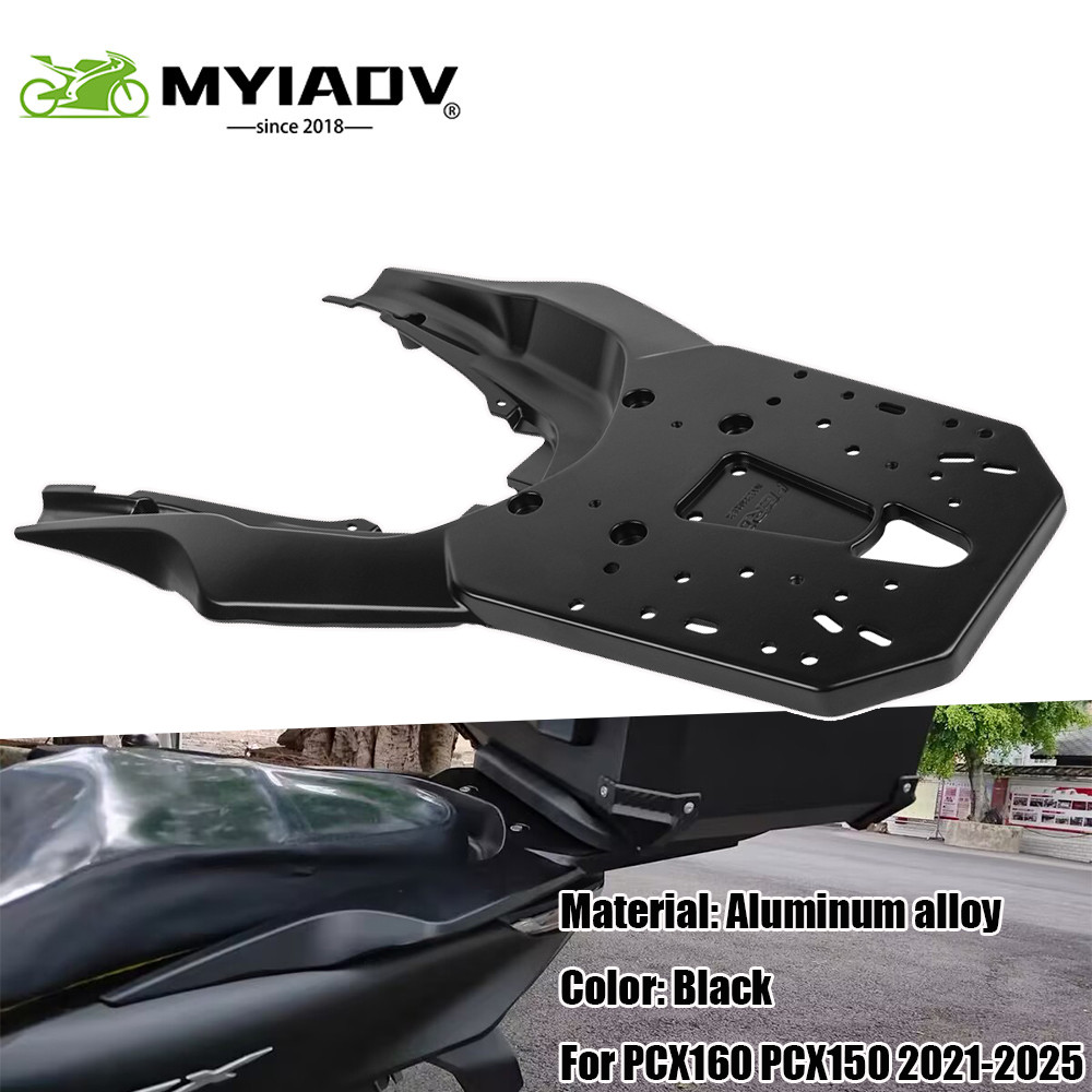 Gสำหรับ Honda PCX160 PCX150 2021-2024 2025 PCX 160 150 ชั้นวางสัมภาระท้ายรถมอเตอร์ไซค์  ขายึดกล่องท้
