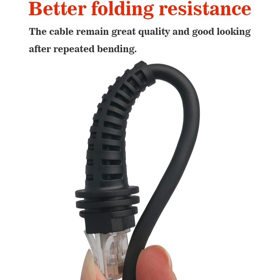 Barcode Scanner สาย USB เกลียว RJ45 ถึง USB สําหรับ Honeywell 4600G 3800i 3900 4200Q 4800DR 4820 480