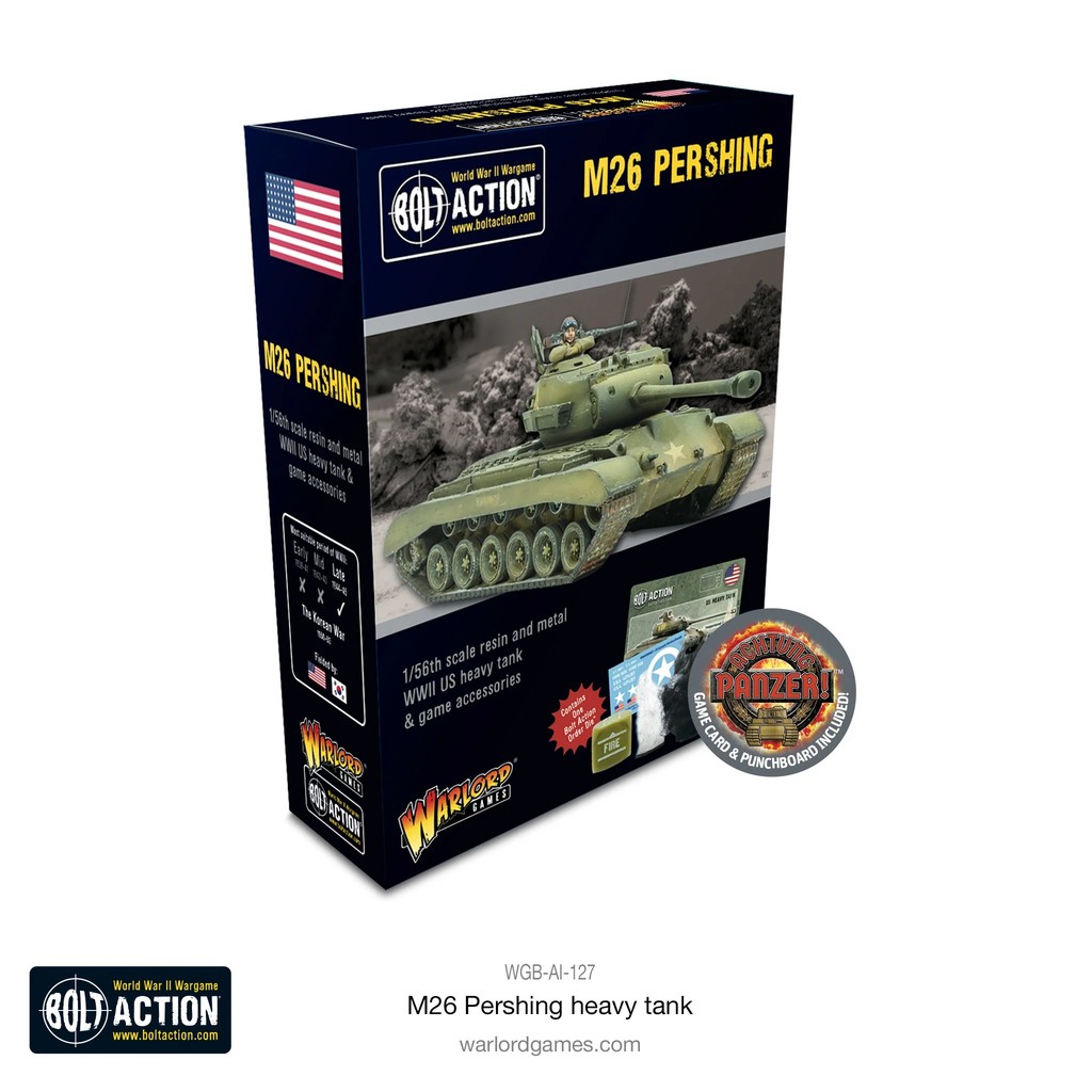(WARLORD GAMES) US M26 Pershing heavy tank