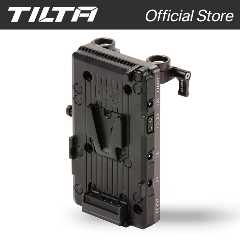 TILTA VMount แผ่นแบตเตอรี่ V2 การเชื่อมต่อถึง 15 มม. LWS Rods