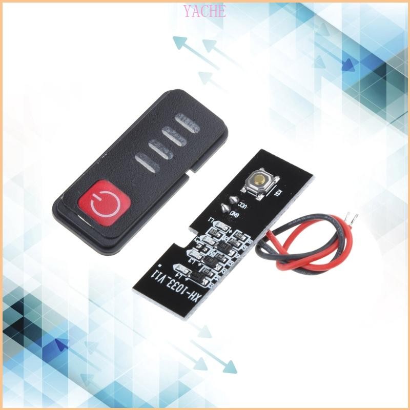 YECHE ไฟแสดงสถานะความจุแบตเตอรี่สําหรับแบตเตอรี่ลิเธียม 18V 21V จอแสดงผล LED พร้อมเชลล์