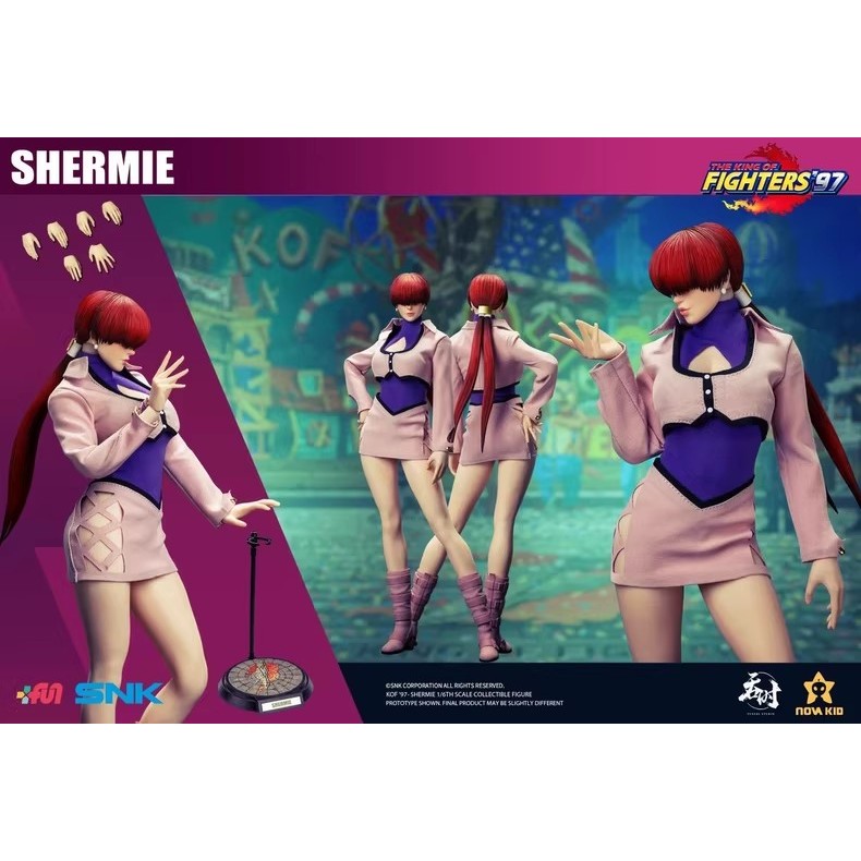 Tunshi Studio 1/6 King of Fighters 97 Orochi ทีม Charmire Charmi TS-XZZ-007 Action Figure