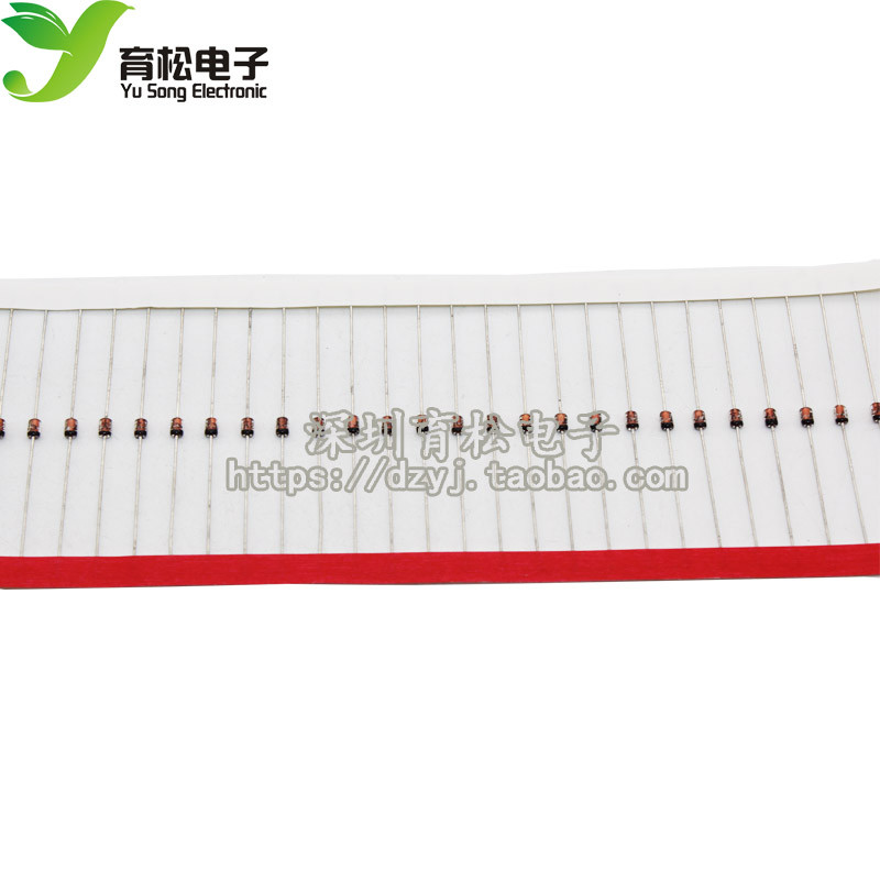 IN4148 1N4148 4148 In-Line Diode DO-35 Switch Diode 500 ชิ้น/แพ็ค