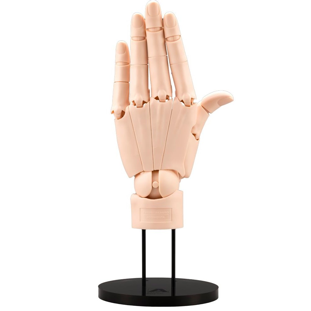 KOTOBUKIYA ARTIST SUPPORT ITEM Hand Model/L -PALE ORANGE- 1/1 Scale Action Figure