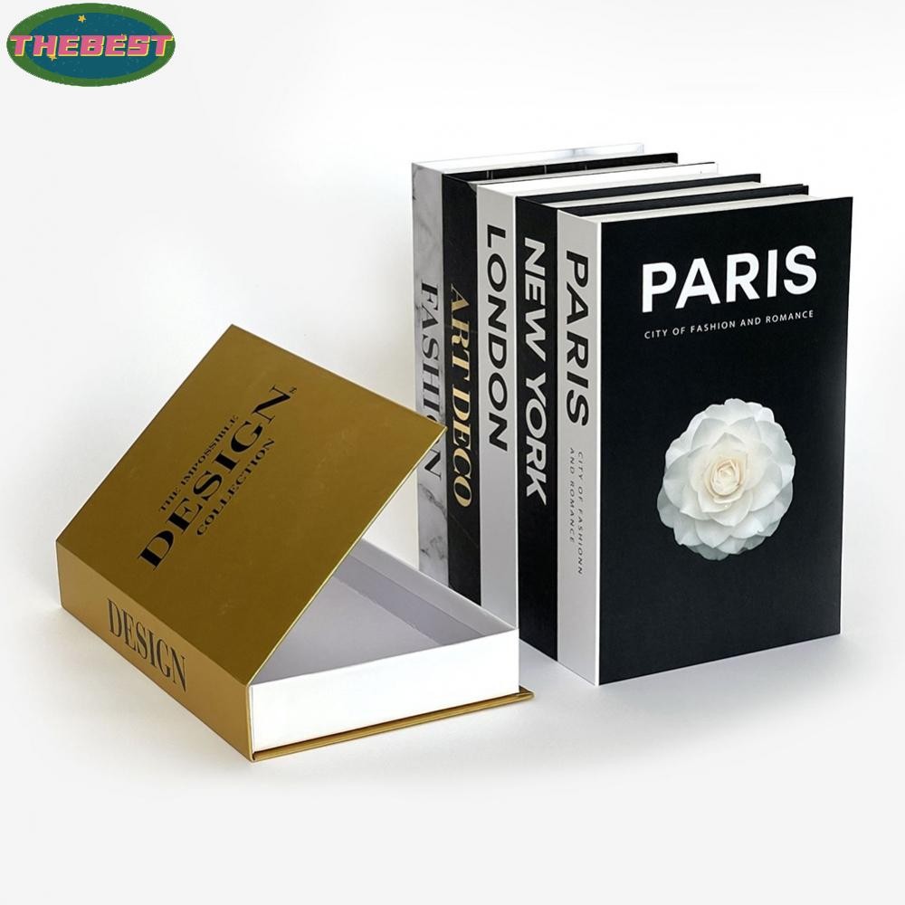 <Thebest>Fake book storage box, fake book home decoration storage decoration book boxHot Sale