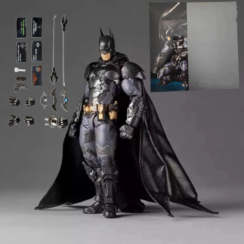 Kaiyodo Amazing Yamaguchi Revoltech Batman Arkham Knight รุ่น action figure GK คอลเลกชันตกแต่งของเล่