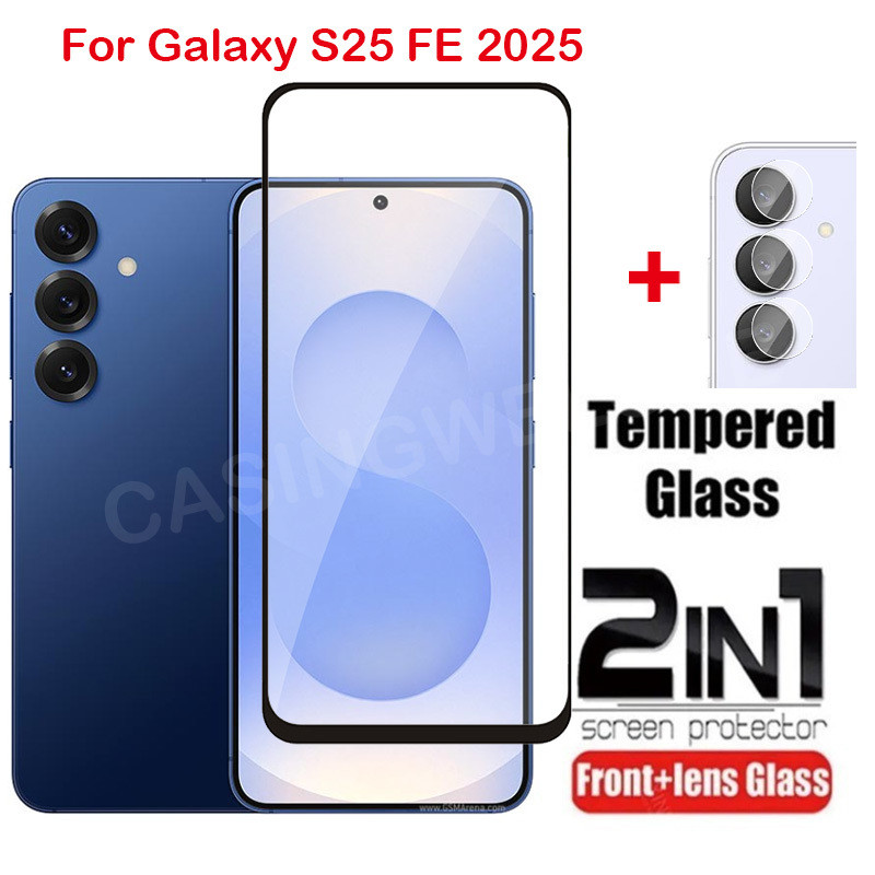 กระจกนิรภัยป้องกันหน้าจอสําหรับ Samsung Galaxy S25 S26 Ultra S25 S26 Plus ฟิล์มด้านหน้า Clear Protector