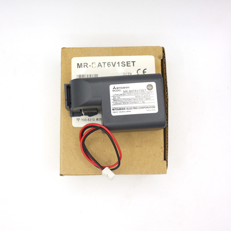 จัดส่งฟรี Mitsubishi M80 MR-J4/JE Servo แบตเตอรี่ลิเธียม MR-BAT6V1SET 6V สินค้าใหม่พร้อมสต็อกของแท้
