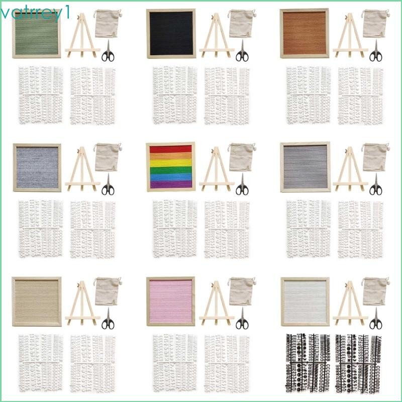 ภาษีมูลค่าเพิ่ม1 Felt Letter Board 9 8x9 8 นิ้วสําหรับงานแต่งงานพร้อมตัวอักษรตัวเลขขาตั้งขาตั้ง