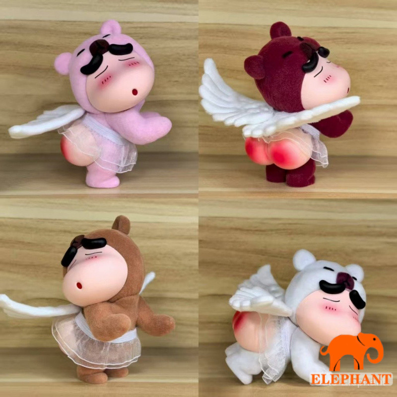 พร้อมสต็อก ดินสอสี หน้าแข้ง-ชาน แห่กัน นางฟ้าน่ารักก้นหมีตุ๊กตาอินเทรนด์เล่นรูปเครื่องประดับตลกของขวัญในรถยนต์