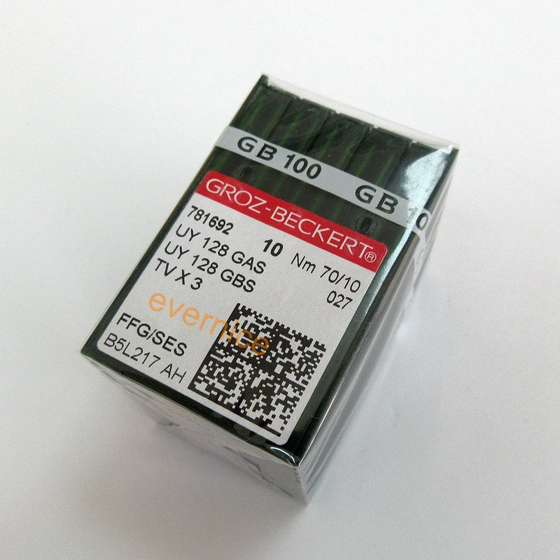 กรุยซ์เบคเกอร์ UY128 GAS TVX3 สินค้าพร้อมใช้งานสำหรับเครื่องเย็บ Juki, Brother, Pegasus, Yamato