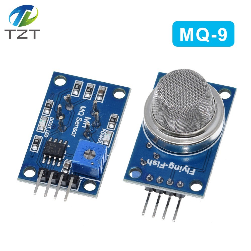 สมาร์ทอิเล็กทรอนิกส์ MQ9 MQ 9 MQ-9 ควัน Liquefied Flammable Methane Gas Sensor โมดูลสําหรับ Arduino 