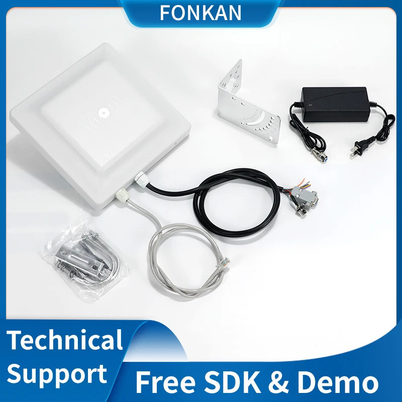 UHF RFID Reader Passive RFID Antenna Reader ยาว UHF Tag Reader 7dbi เสาอากาศ RFID UHF Card Tag Reade