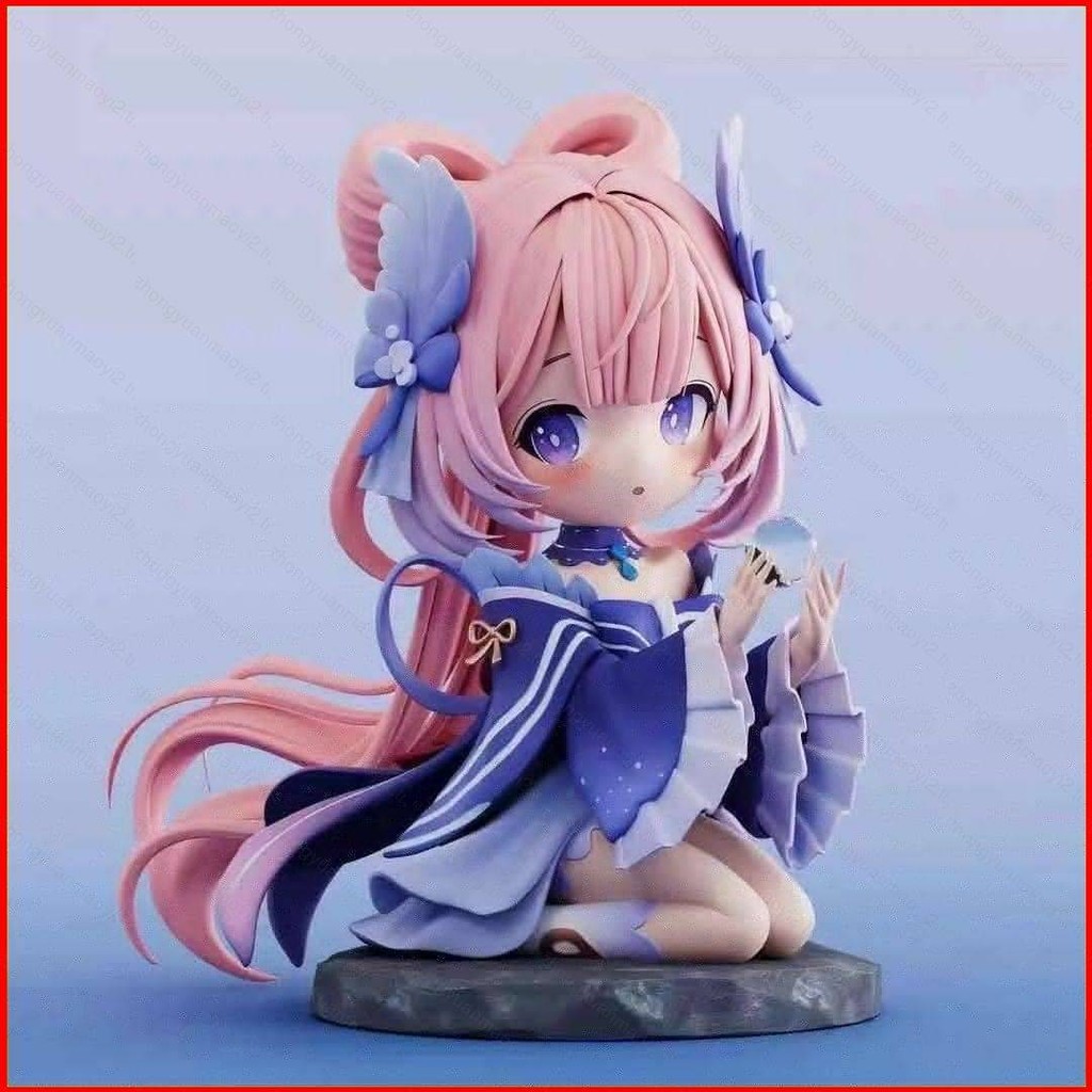 ZY2 Genshin Impact Action Figure รุ่น Q Sangonomiya Kokomi ตุ๊กตาของเล่นสําหรับเด็กเครื่องประดับของข