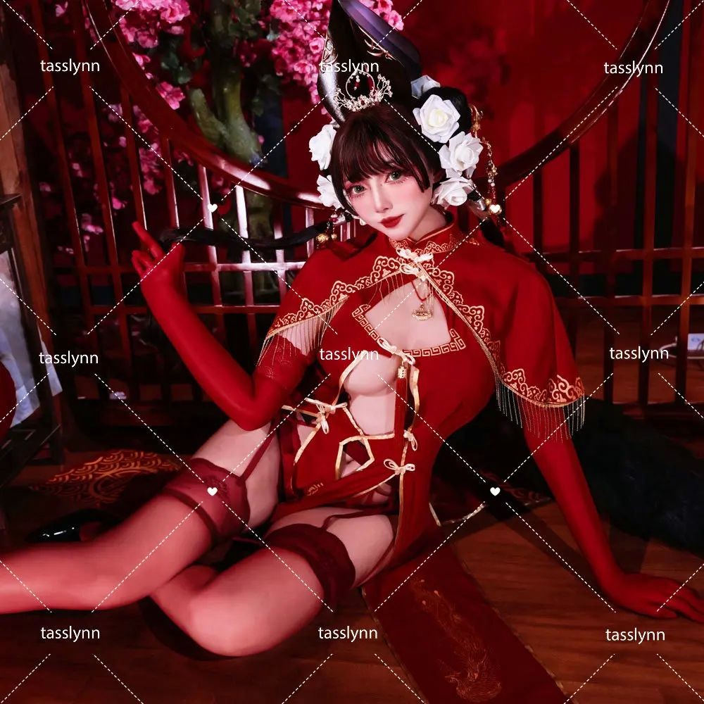 เกม Azur Lane KMS Agir คอสเพลย์เครื่องแต่งกายปีใหม่ชุดกิจกรรมปาร์ตี้บทบาทเล่นฮาโลวีนเครื่องแต่งกายเซ