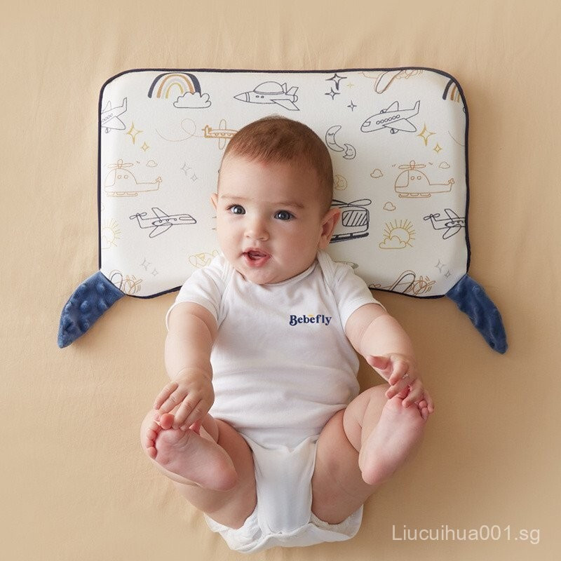 SG[3.7คอลเลกชันหมื่นคน]เยอรมนี BEBEFLY หมอนเด็กล้างทําความสะอาดได้ Summer1-3-6หมอนเด็กห้าเดือนสําหรั