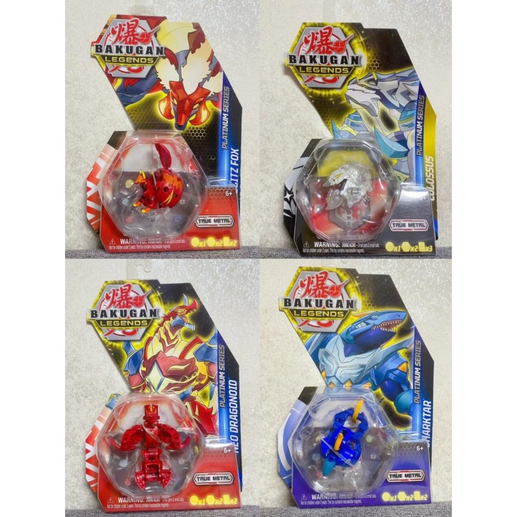 Bakugan สไตล์ใหม่ Bakugan Legends Alloy Bakugan Dragon สีโปร่งใสชนิดบรรจุกล่องของแท้ Boy Deformation