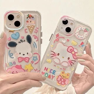 🔥GOOD ส่งจากไทย🔥สินค้า 1 บาท ใช้กับ เคสไอโฟน11 16 17 13 14plus 15 pro max XR 12 13pro เคสเกาหลี 7P 8P พสัส X 14plus