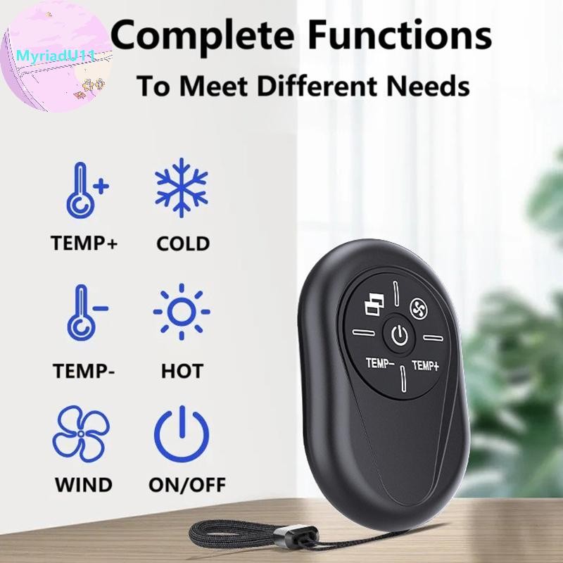 MyriadU Mini Universal A/C Remote Controlpatible With All Major Air Conditioner Brands & Models Air 