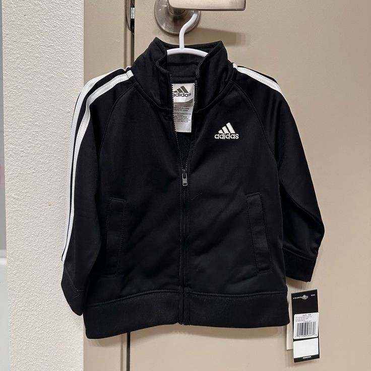 ADIDAS อัลเบกซ์สโตร์ เสื้อแจ็คเก็ต อาดิดาส สําหรับเด็กอายุ 3 4 5 6 7 8 9 10 11 12 13 ปี ไม่จํากัดเพศ แทรคท็อป เสื้อแจ็คเก็ตสําหรับเด็กชายและเด็กหญิง