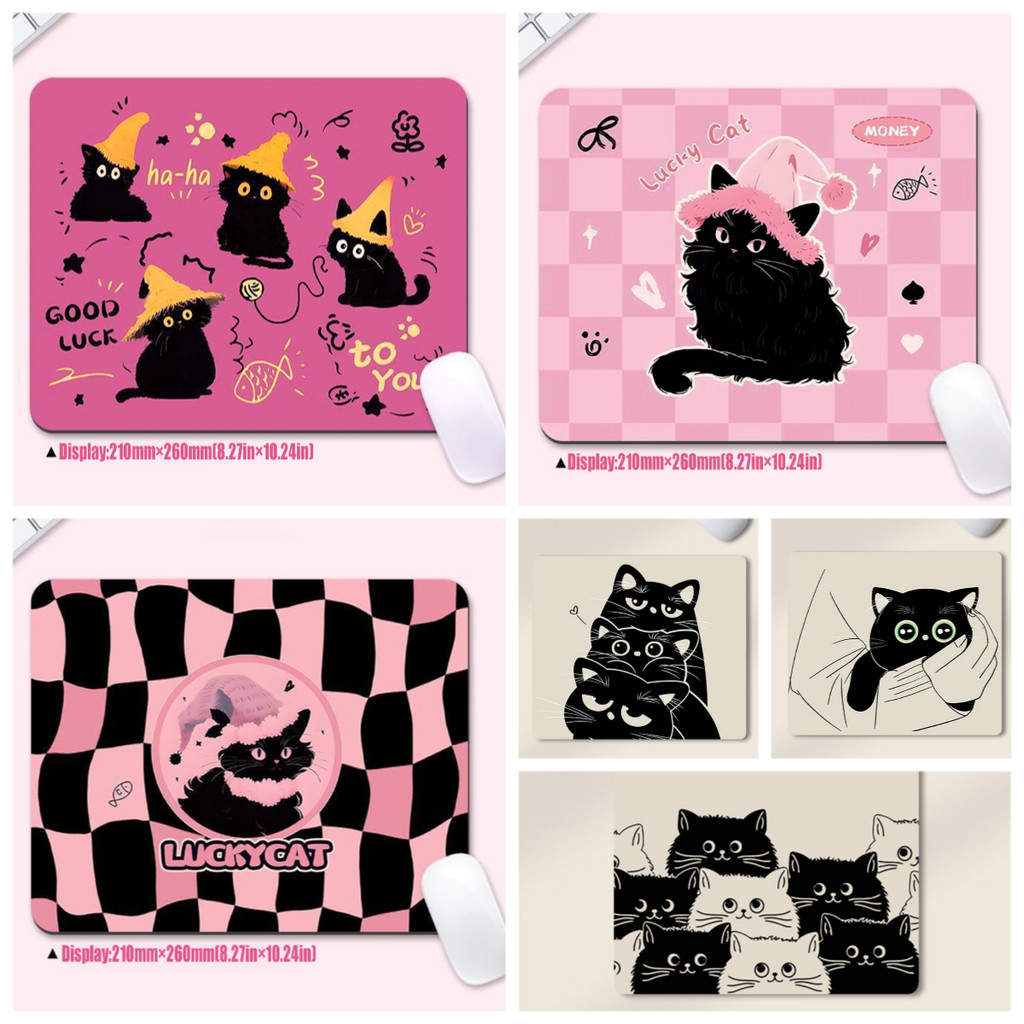 8*10" mouse pad แผ่นรองเมาส์สำนักงาน แผ่นรองเมาส์ลายการ์ตูน พร้อมปุ่มลัด แผ่นรองเมาส์สำหรับเล่นเกม-XF