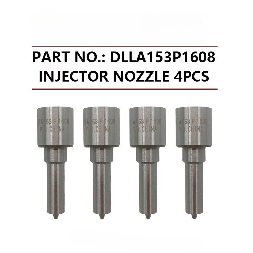 4PCS หัวฉีดหัวฉีด DLLA153P1608 สําหรับ Hyundai Starex Kia Sorento 2.5d 33800-4A500