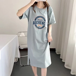 no 1 shop<ชุดคลุมท้อง> ใส่คุมท้องได้จนถึงคลอดมีทั้งหมด2สี นะคะแม๊.... ชุดเดรสทรงเกาหลีผ้าฝ้ายฟอกนุ่ม ️สีพาสเทลสุ