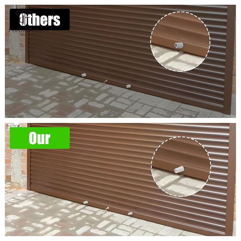 Form & Art 8pcs พลาสติกสีขาว Blind Stoppers Smooth Compact Roller Shutter ซ่อมผ้าม่านอุปกรณ์เสริมหน้