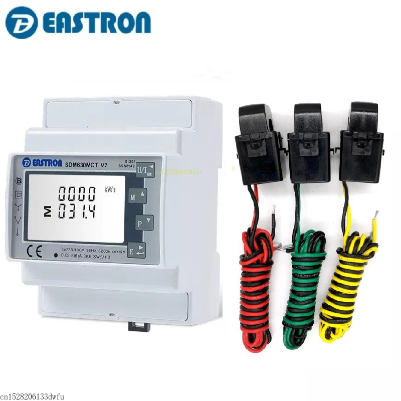 Eastron สําหรับ DEYE Growatt Solis อินเวอร์เตอร์ Anti Backflow zero-export Operation Meter DDSU666 D