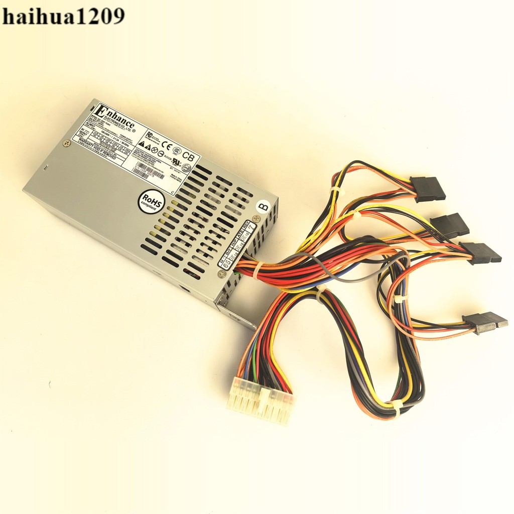 1U แหล่งจ่ายไฟ Yiheng ENP-7020C ENP-7025B 200W 250W เงียบ NAS FLEX ITX