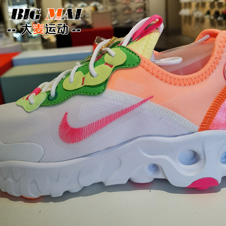 รองเท้าผู้หญิง Nike แบบ Low-Top สำหรับฤดูใบไม้ผลิ DD8483-168 สไตล์หวานพร้อมเทคโนโลยีผ้าใบweightless