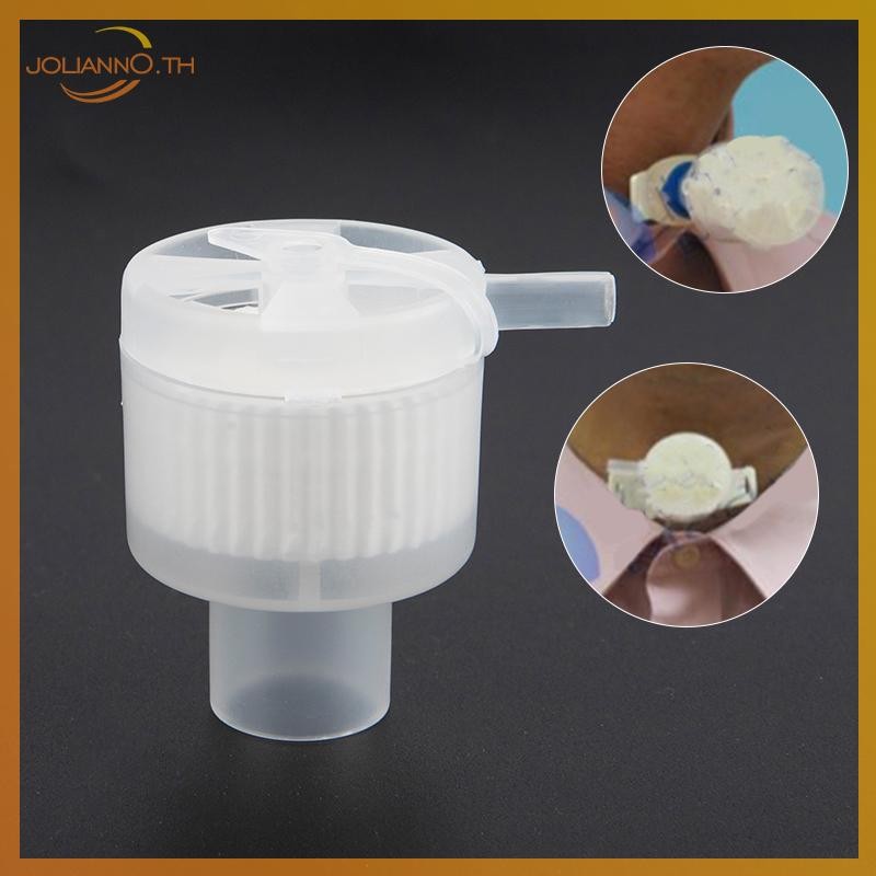 Joliann0 Medical Disposable Heat Moisture Exchangers Trach Vent HME Filter th