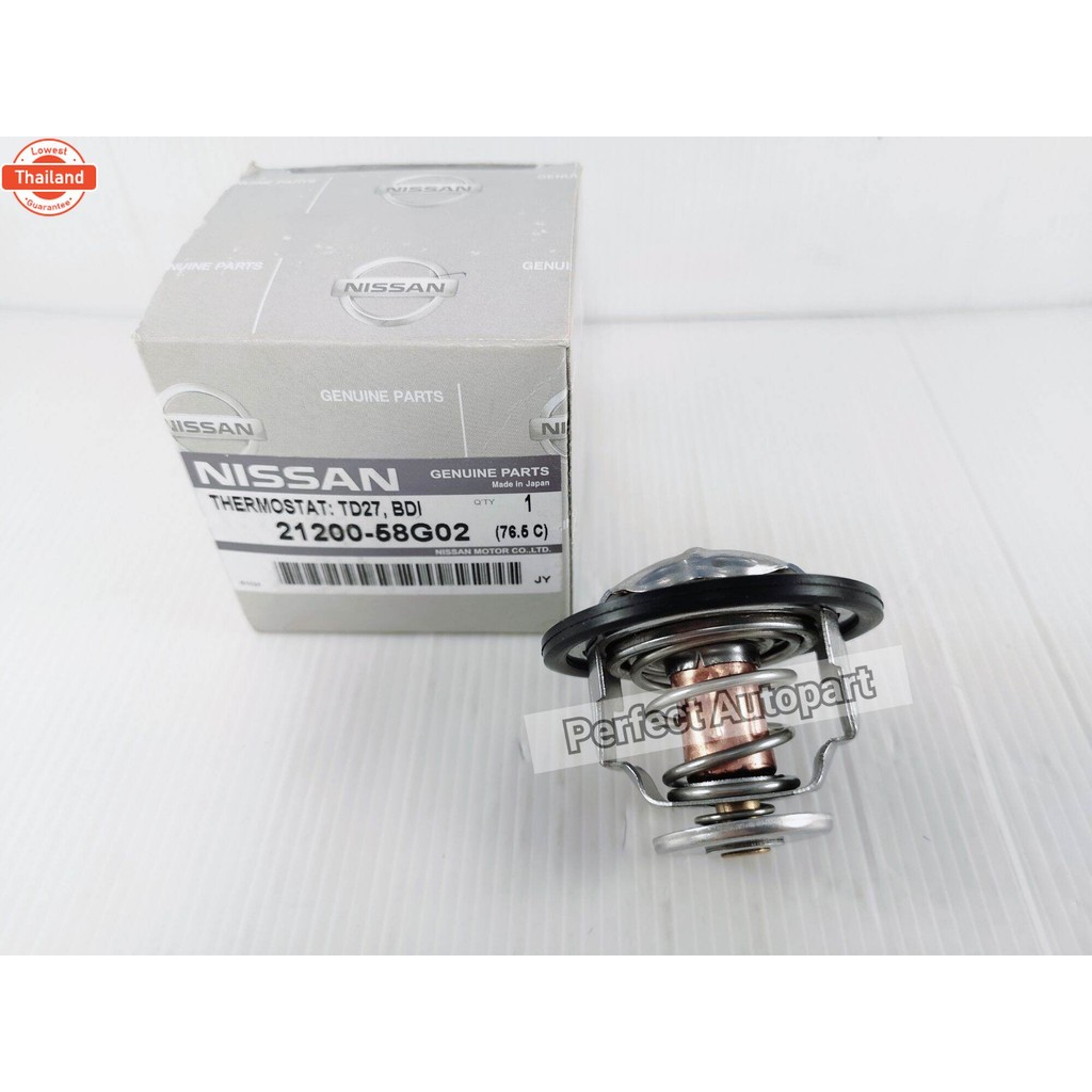 วาล์วน้ำ Nissan Big-Mนิสสันิ๊กM TD27,BDIฝาแดง-หน้าหัก ฟรอนเทียร์TD27 76.5Cแแท้76.5C 21200-58G02
