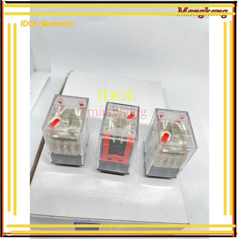 ของใหม่! MY2N-GS  my2-gs 110vac 110ac. vac มีไฟ  ออกบิลได้ My4n gs  My2 gs