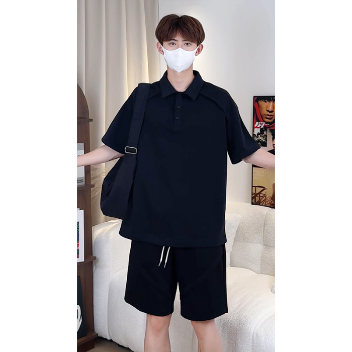 58P32new23Couple Men polo Shirt T3644COD Top Set Patchwork Special Series Control P32 DK86152025Spec